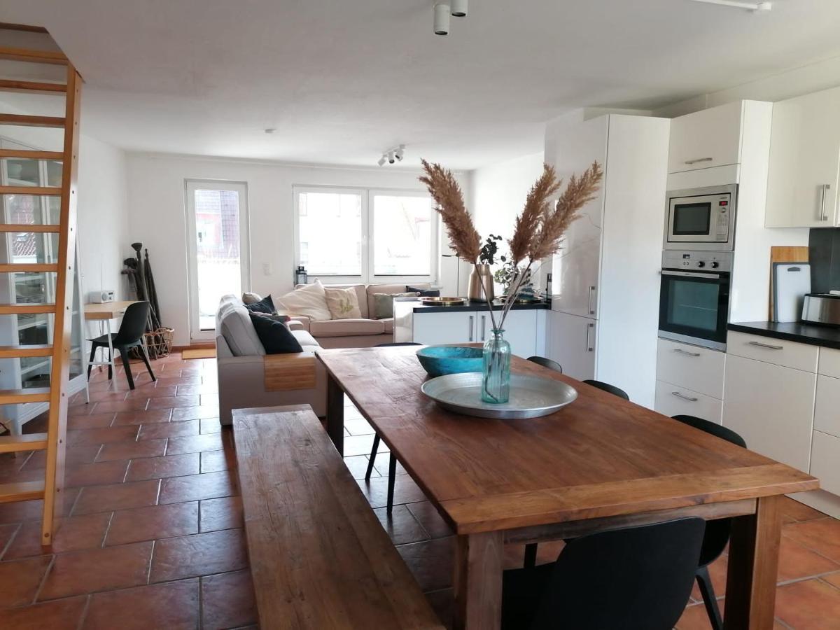 Townhouse Altstadt Wismar Upper Apartment Mit Zwei Terrassen ภายนอก รูปภาพ